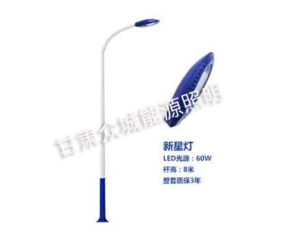 舟曲爆款市电路灯