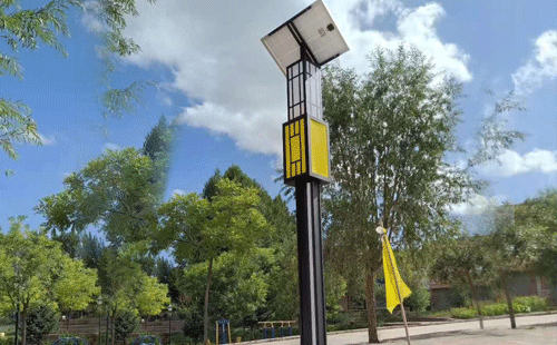 舟曲智慧路灯安装